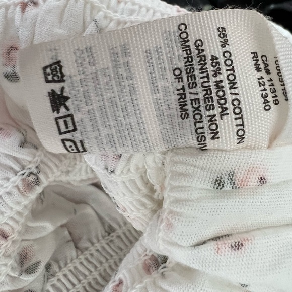 EUC Garage floral rouched crop tee. Never worn - Picture 7 of 7